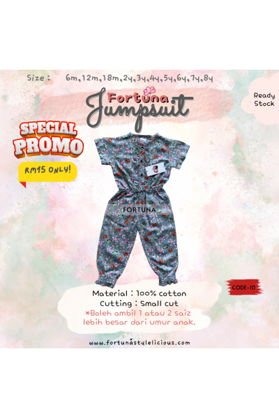 Girls Jumspsuit - Code 10